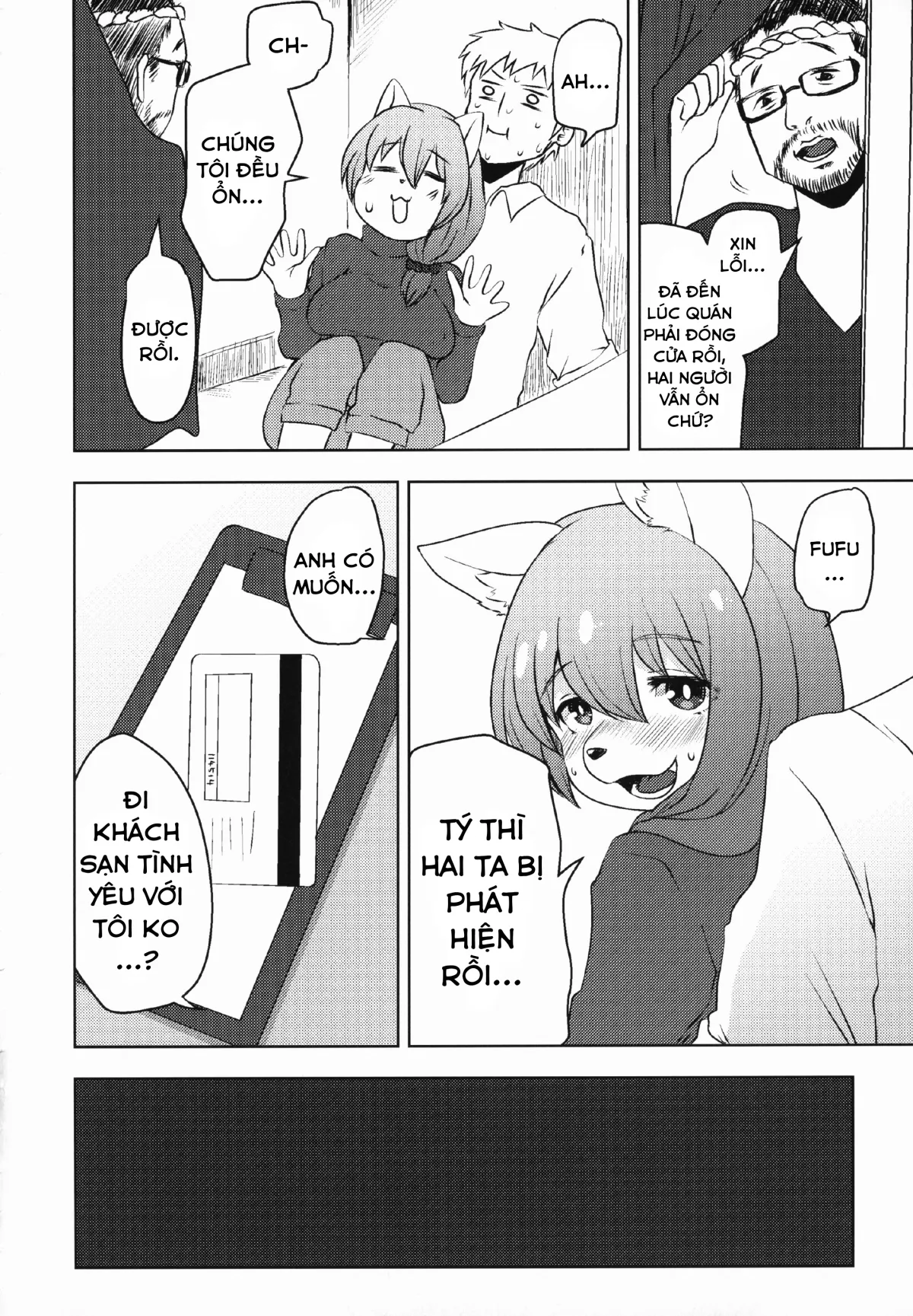 HentaiVN.net - Ảnh 14 - Sakeguse no Warui Hitozuma Mesukemo to Nomi ni Itta Toki no Hanashi - Chap 1