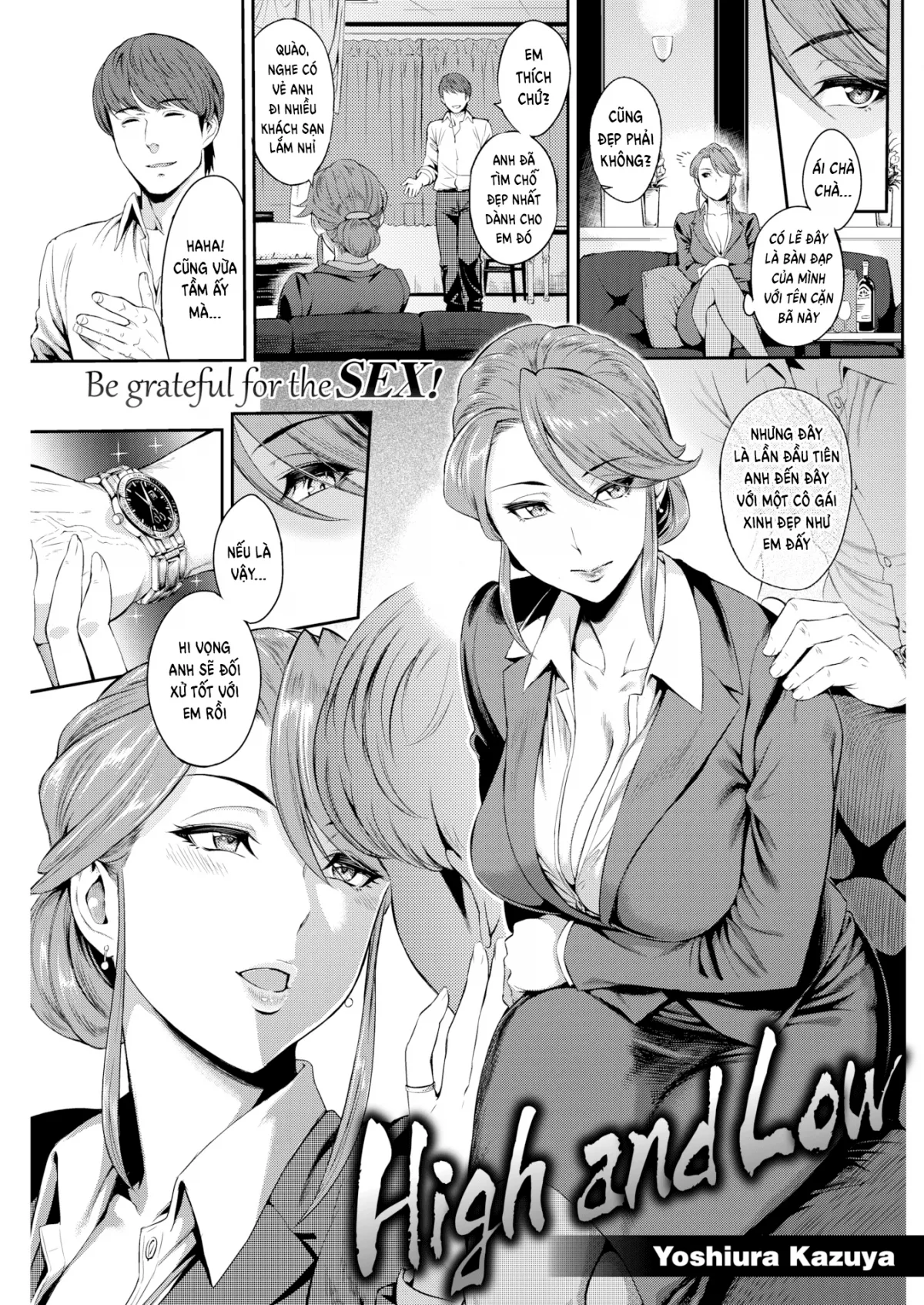 HentaiVN.net - Ảnh 2 - High and Low - Chap 1