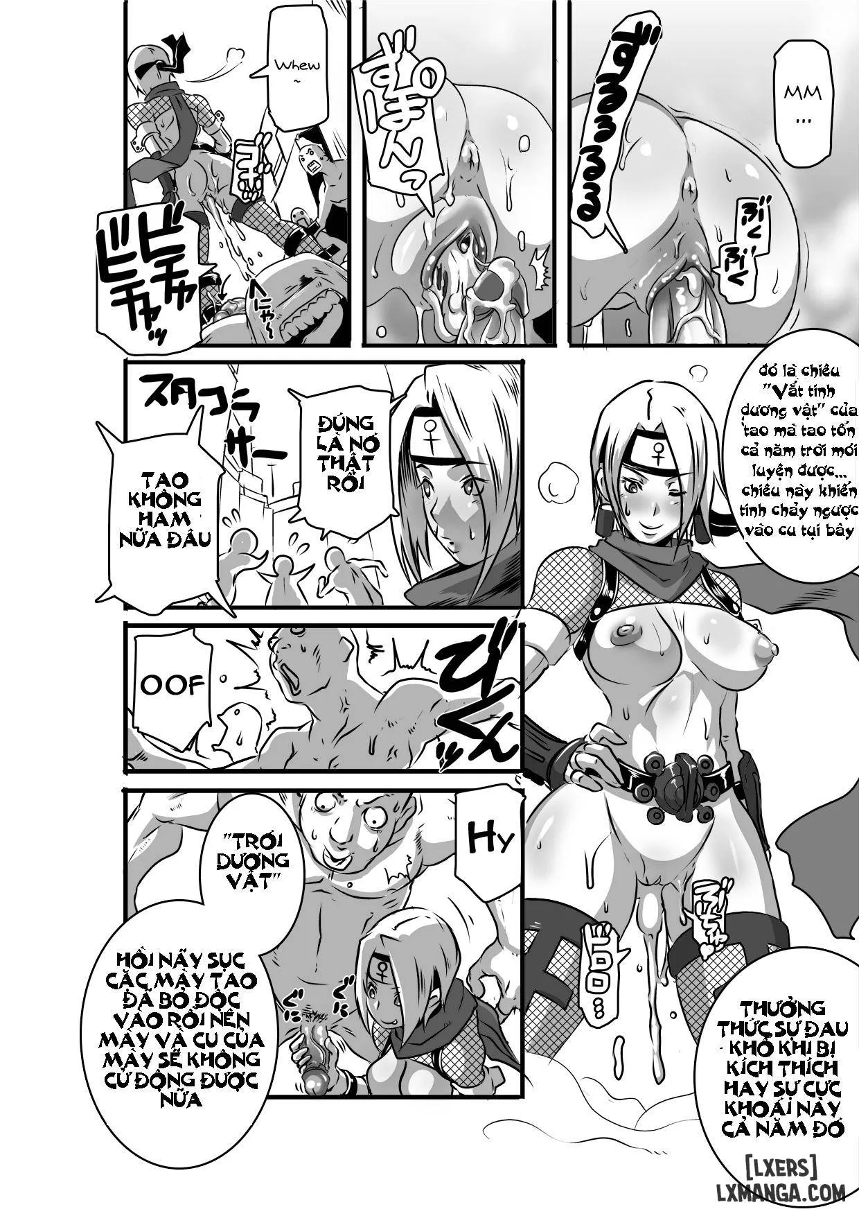 HentaiVN.net - Ảnh 12 - Sacrifice Heroes Sex Ninja Misogi - Chap 1