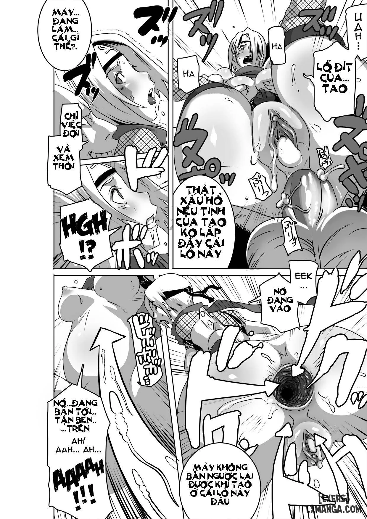 HentaiVN.net - Ảnh 22 - Sacrifice Heroes Sex Ninja Misogi - Chap 1
