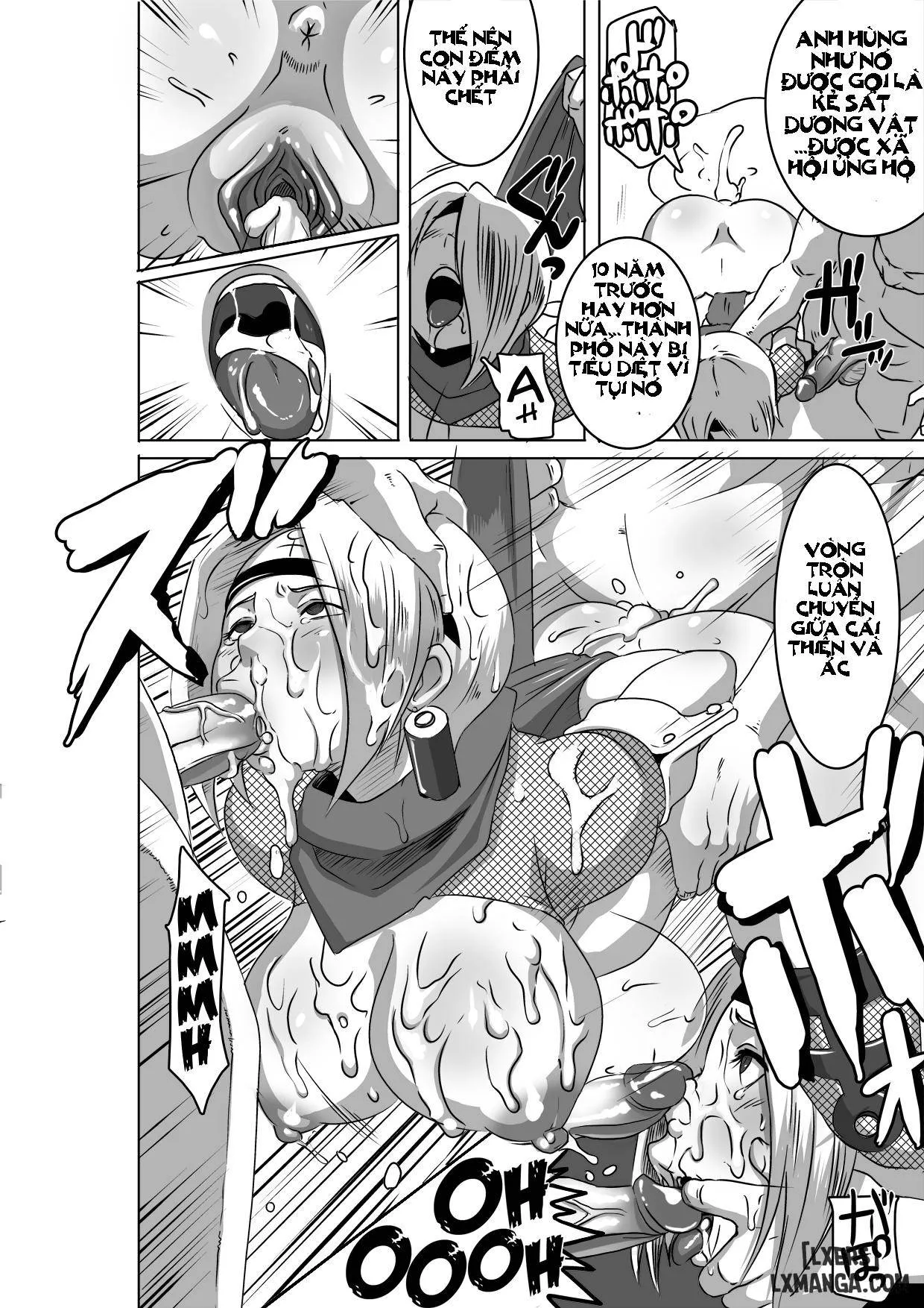 HentaiVN.net - Ảnh 28 - Sacrifice Heroes Sex Ninja Misogi - Chap 1