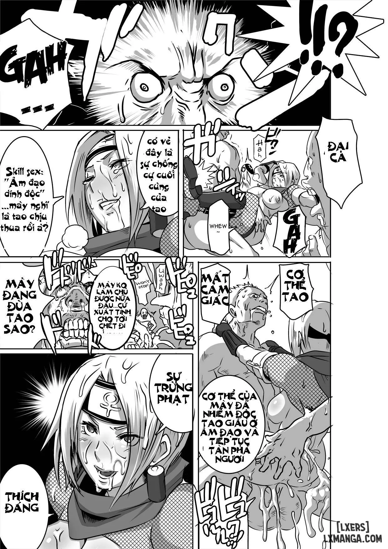 HentaiVN.net - Ảnh 33 - Sacrifice Heroes Sex Ninja Misogi - Chap 1