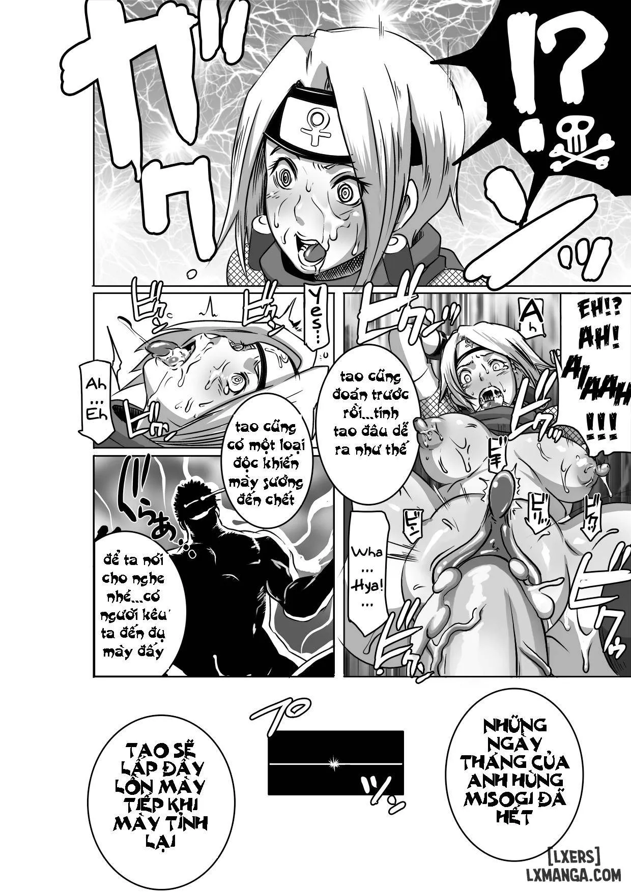 HentaiVN.net - Ảnh 34 - Sacrifice Heroes Sex Ninja Misogi - Chap 1