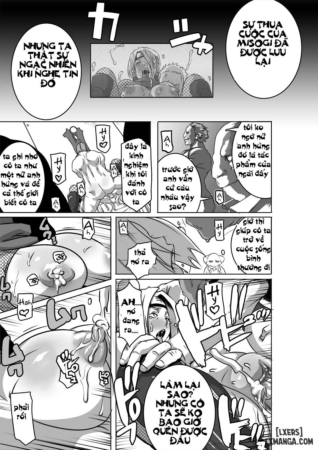 HentaiVN.net - Ảnh 35 - Sacrifice Heroes Sex Ninja Misogi - Chap 1