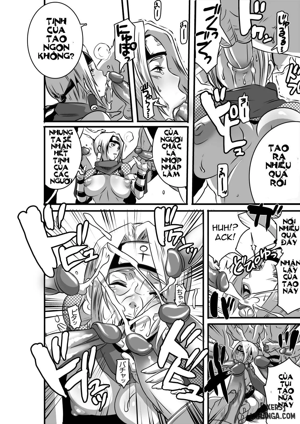 HentaiVN.net - Ảnh 8 - Sacrifice Heroes Sex Ninja Misogi - Chap 1