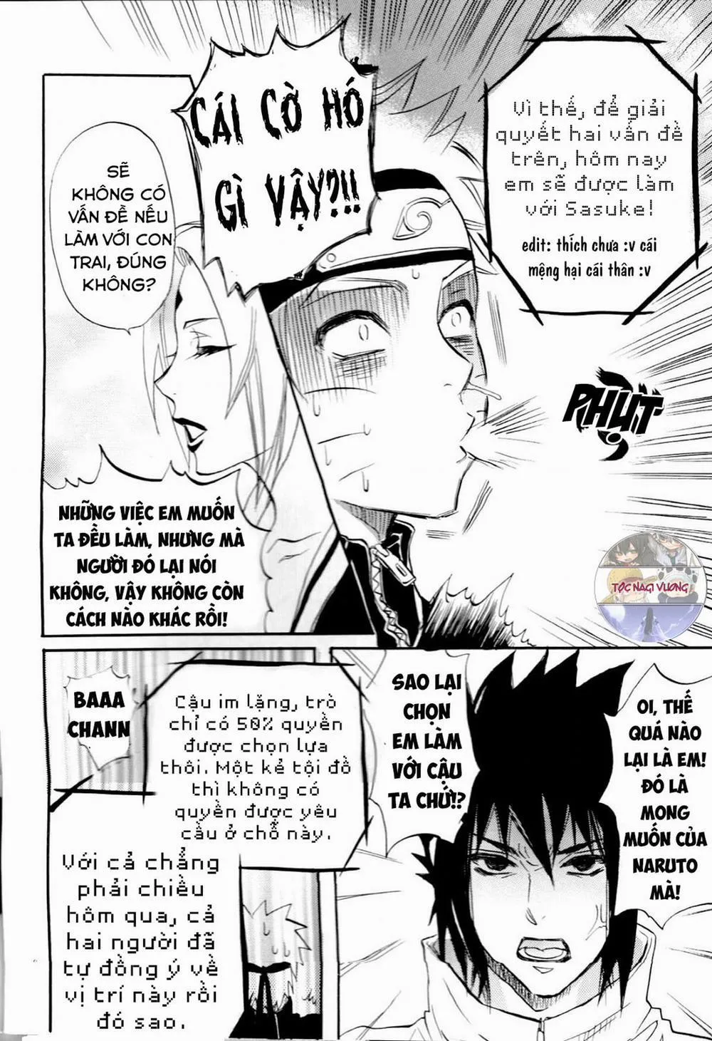 HentaiVN.net - Ảnh 14 - Fude Oroshi no Gi (Naruto) - Chap 1