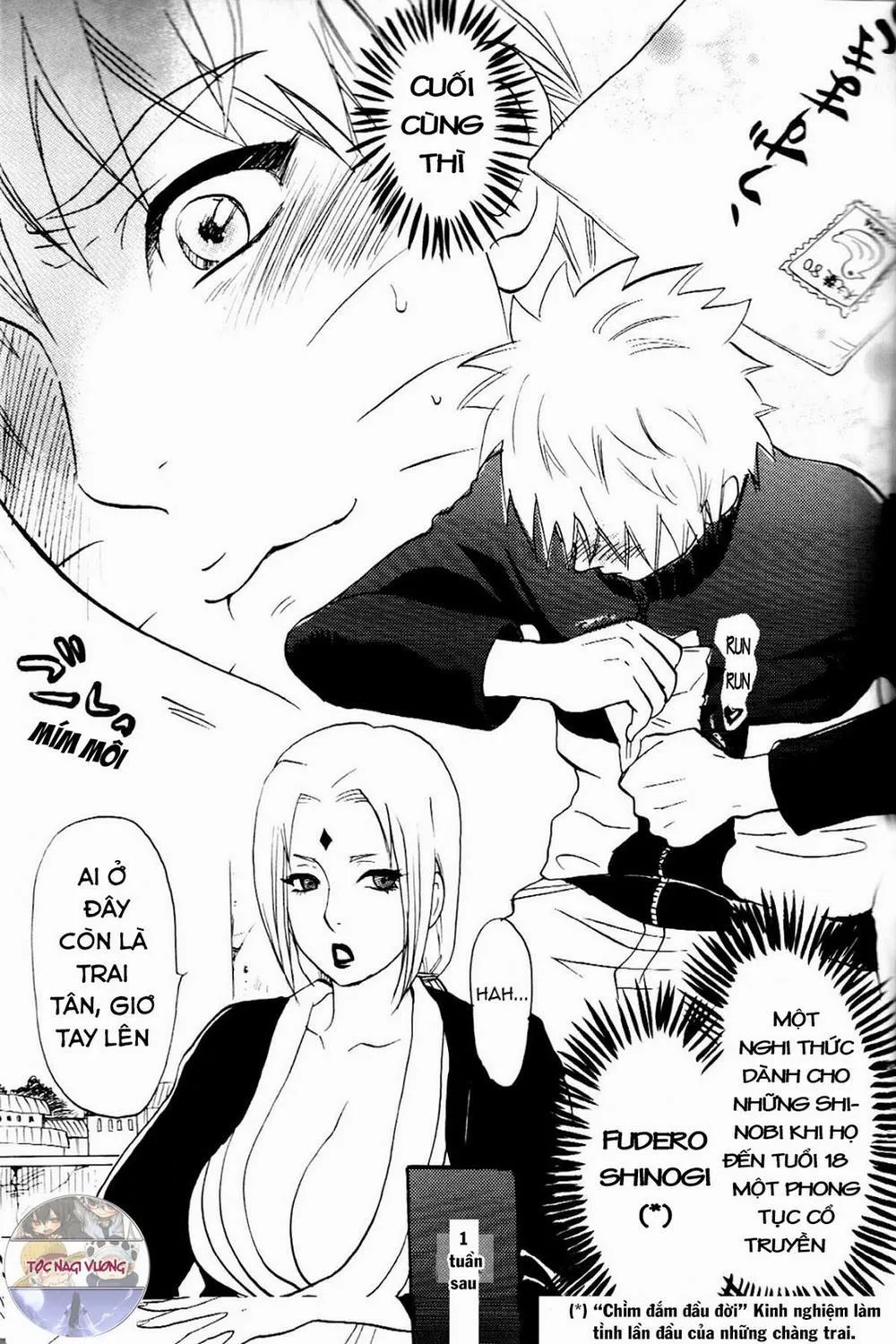 HentaiVN.net - Ảnh 3 - Fude Oroshi no Gi (Naruto) - Chap 1
