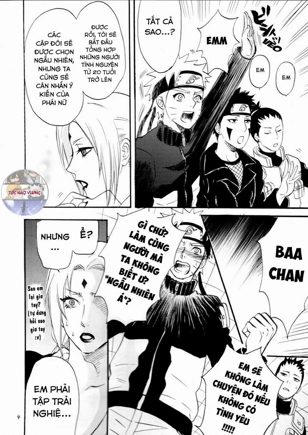 HentaiVN.net - Ảnh 4 - Fude Oroshi no Gi (Naruto) - Chap 1