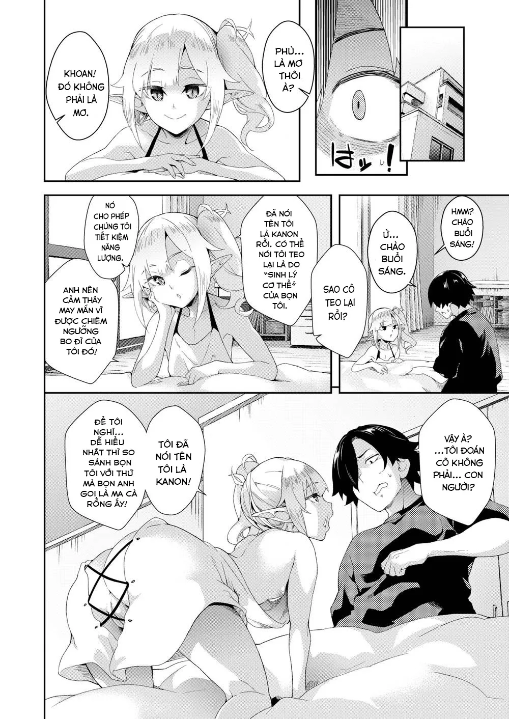 HentaiVN.net - Ảnh 14 - Sống chung với sục cặc bú (sucubuss) [living with a succubus] - Chap 1