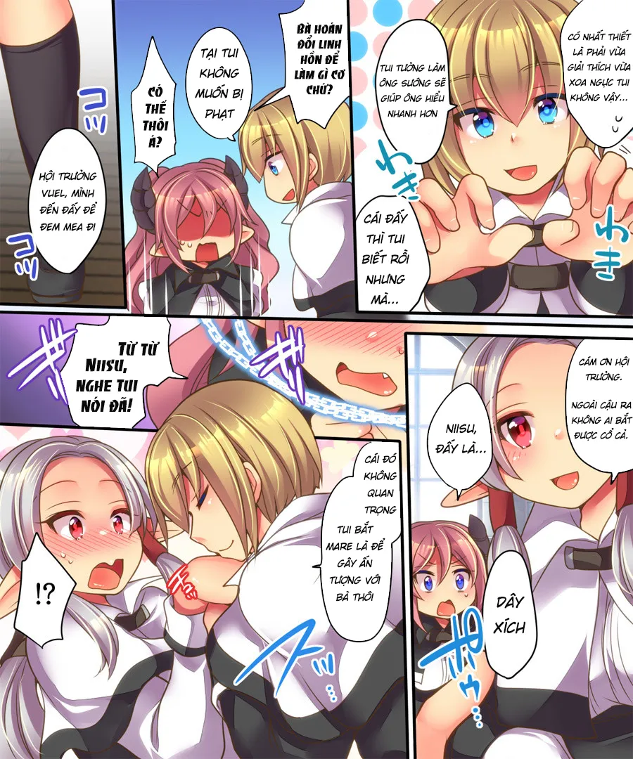 HentaiVN.net - Ảnh 4 - Soshite Tenshi-kun to Succubus-chan wa Irekawaru - Chap 1