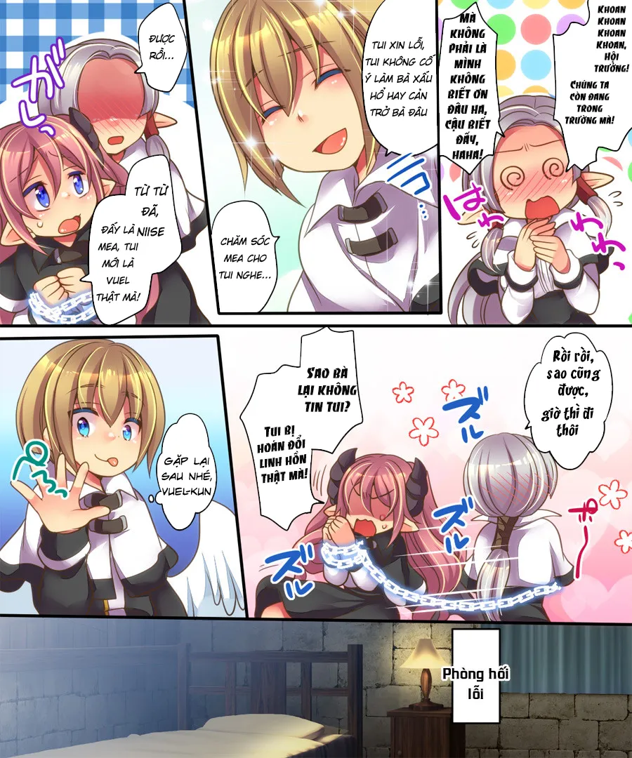 HentaiVN.net - Ảnh 5 - Soshite Tenshi-kun to Succubus-chan wa Irekawaru - Chap 1
