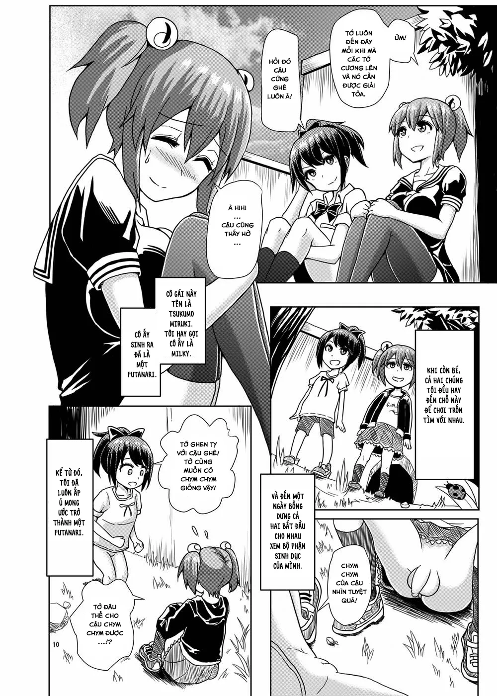 HentaiVN.net - Ảnh 10 - Tình Yêu Của Futanari! [Joint Futanari Practice] - Chap 1
