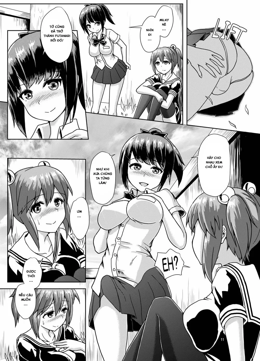 HentaiVN.net - Ảnh 11 - Tình Yêu Của Futanari! [Joint Futanari Practice] - Chap 1