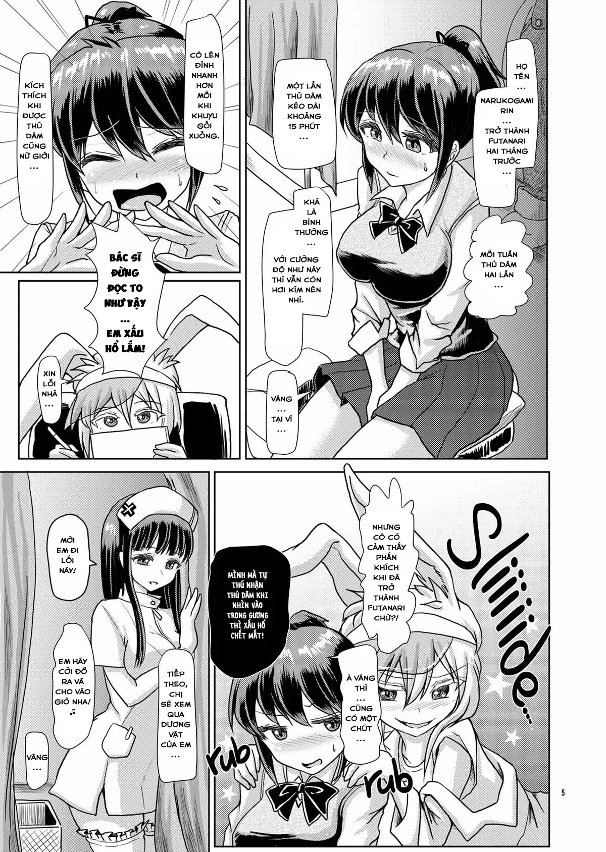 HentaiVN.net - Ảnh 5 - Tình Yêu Của Futanari! [Joint Futanari Practice] - Chap 2