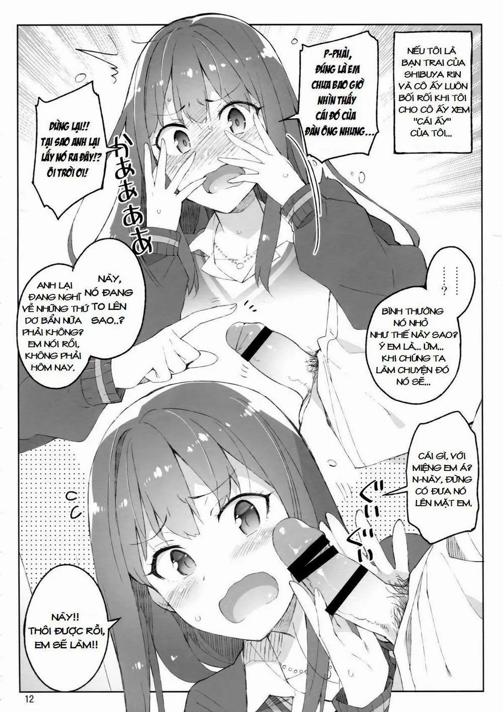 HentaiVN.net - Ảnh 11 - Cinderella, Mousou Kareshi Triad-Hen (The Idolm@ster) - Chap 1