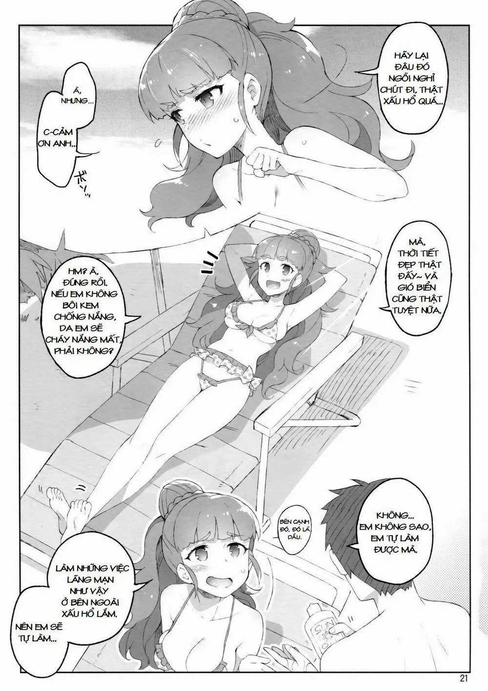 HentaiVN.net - Ảnh 20 - Cinderella, Mousou Kareshi Triad-Hen (The Idolm@ster) - Chap 1