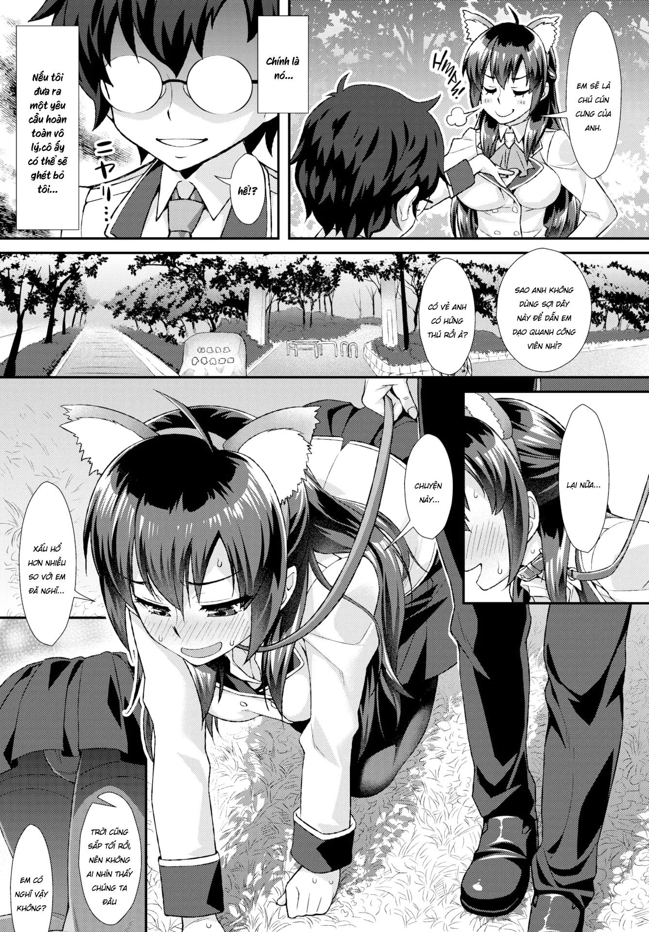 HentaiVN.net - Ảnh 3 - Em Là Thú Cưng Của Anh - Chap 1