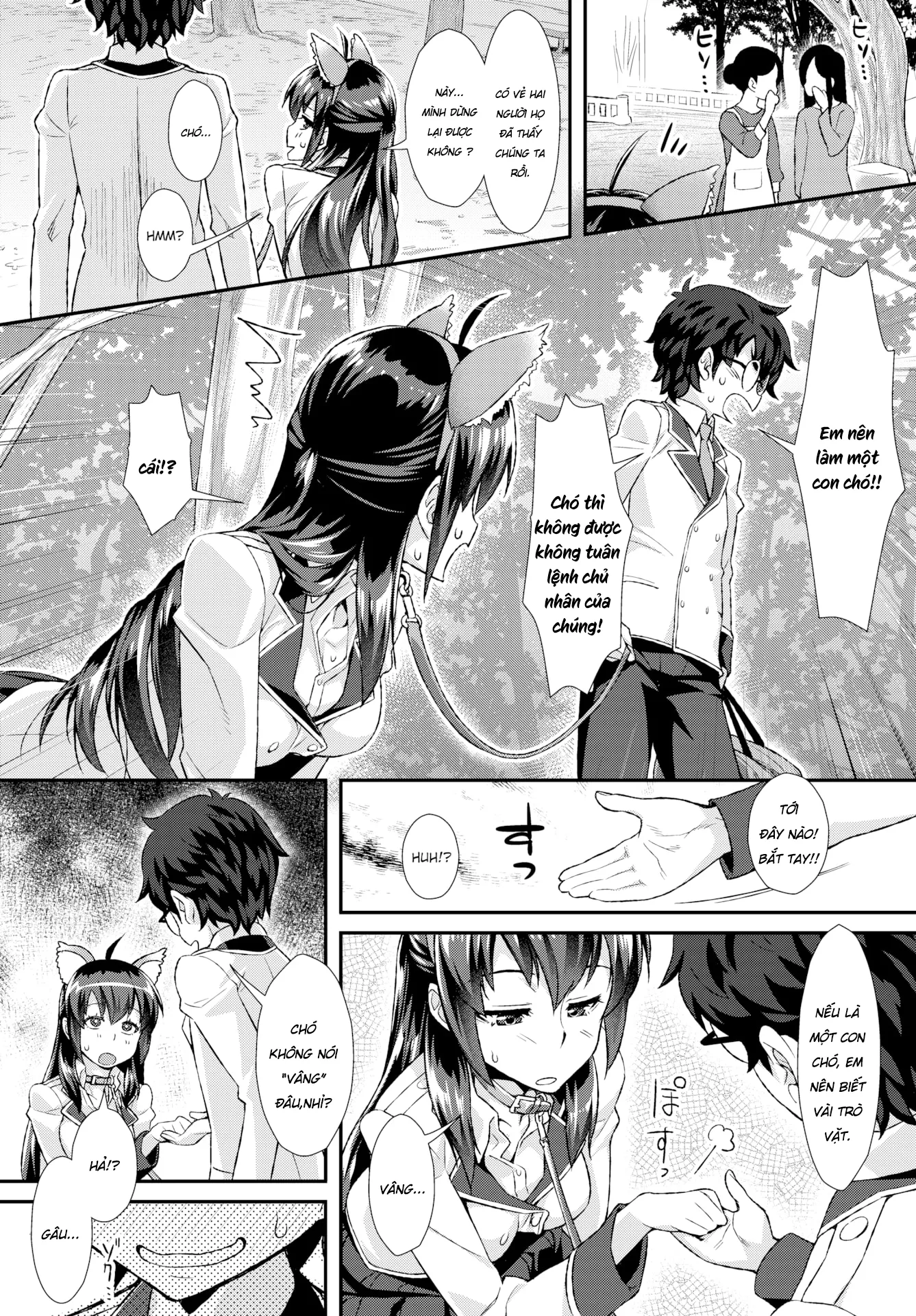 HentaiVN.net - Ảnh 4 - Em Là Thú Cưng Của Anh - Chap 1