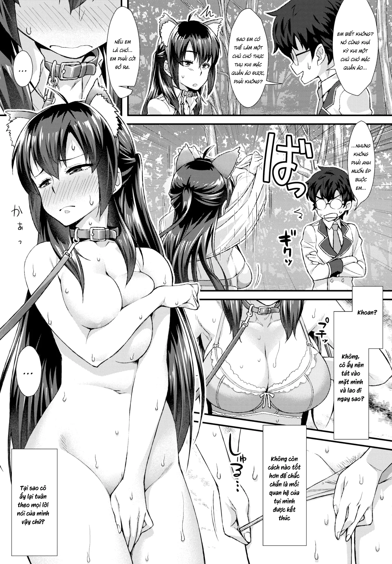 HentaiVN.net - Ảnh 5 - Em Là Thú Cưng Của Anh - Chap 1
