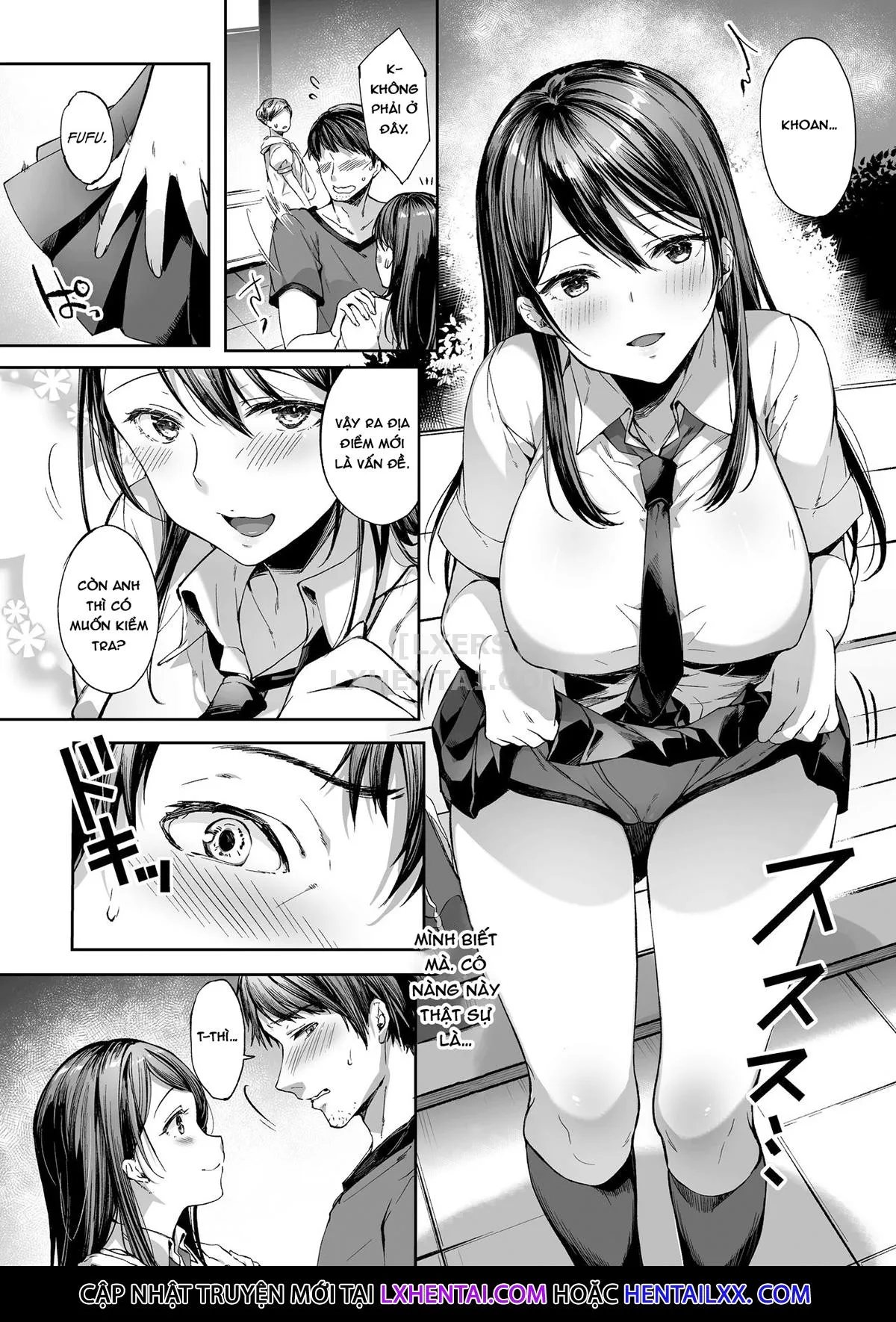 HentaiVN.net - Ảnh 11 - Do You Like Secretly Slutty High School Girls? [Muttsuri Sukebe Na JK Wa Suki Desu Ka?] - Chap 1