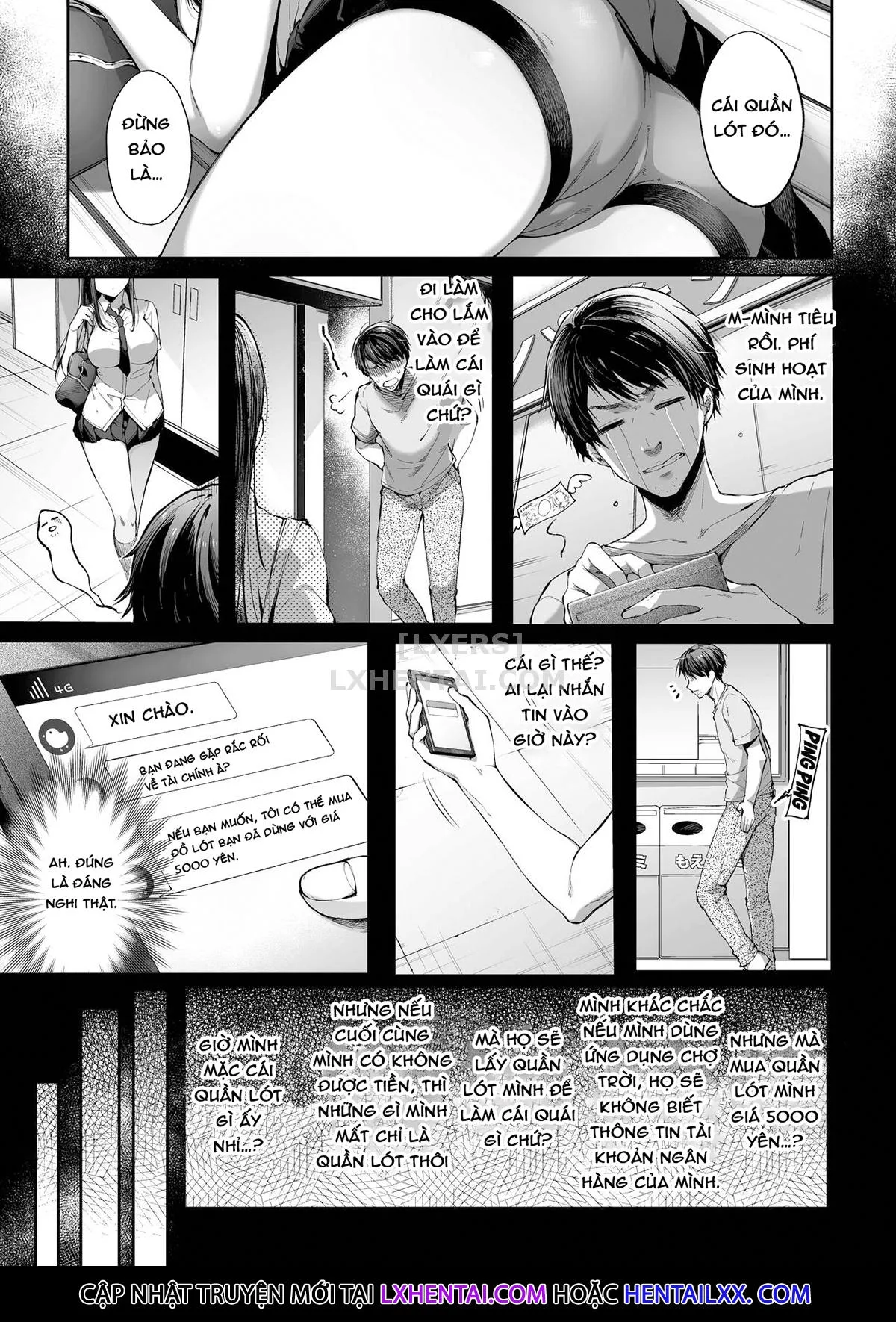 HentaiVN.net - Ảnh 7 - Do You Like Secretly Slutty High School Girls? [Muttsuri Sukebe Na JK Wa Suki Desu Ka?] - Chap 1