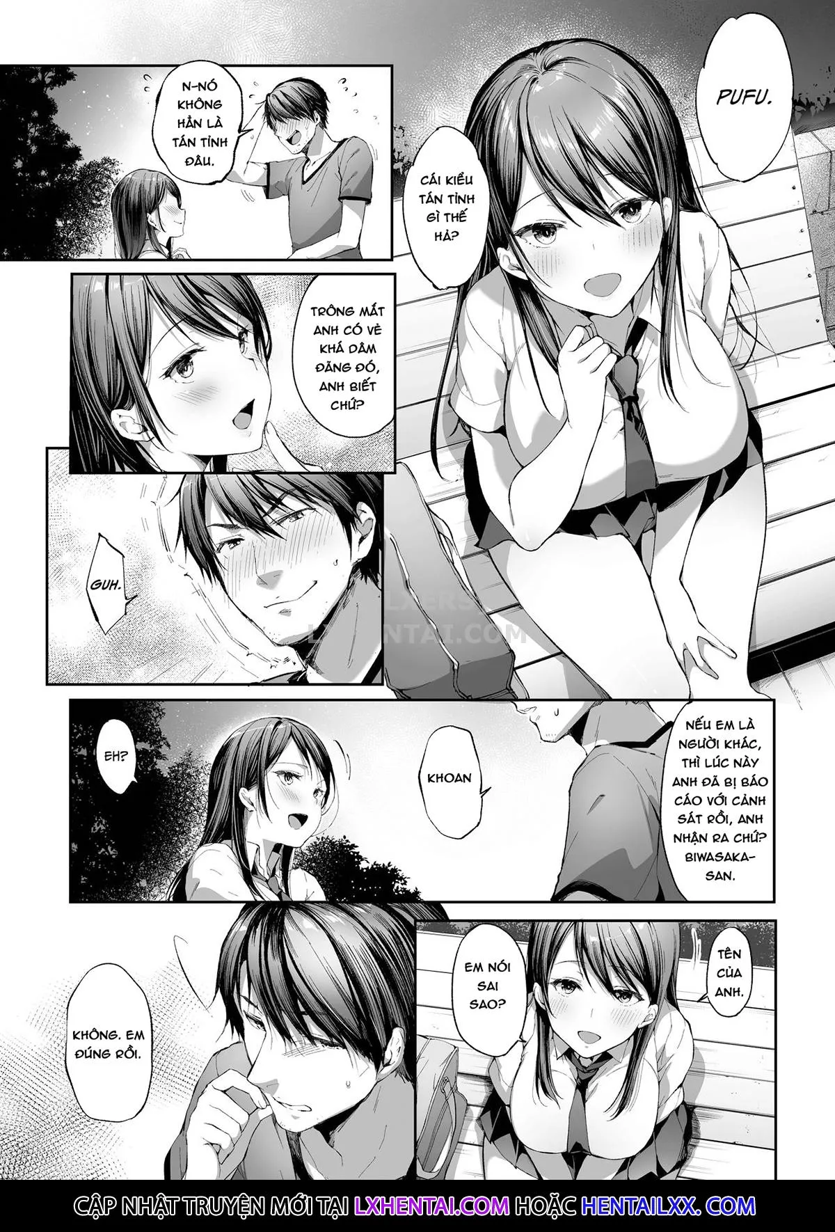 HentaiVN.net - Ảnh 9 - Do You Like Secretly Slutty High School Girls? [Muttsuri Sukebe Na JK Wa Suki Desu Ka?] - Chap 1