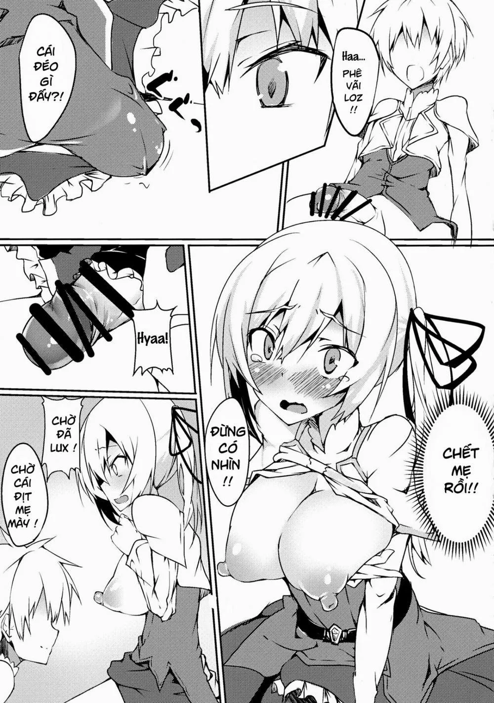 HentaiVN.net - Ảnh 11 - Futanarisha to Kozukurisha (Saijaku Muhai no Bahamut) - Chap 1