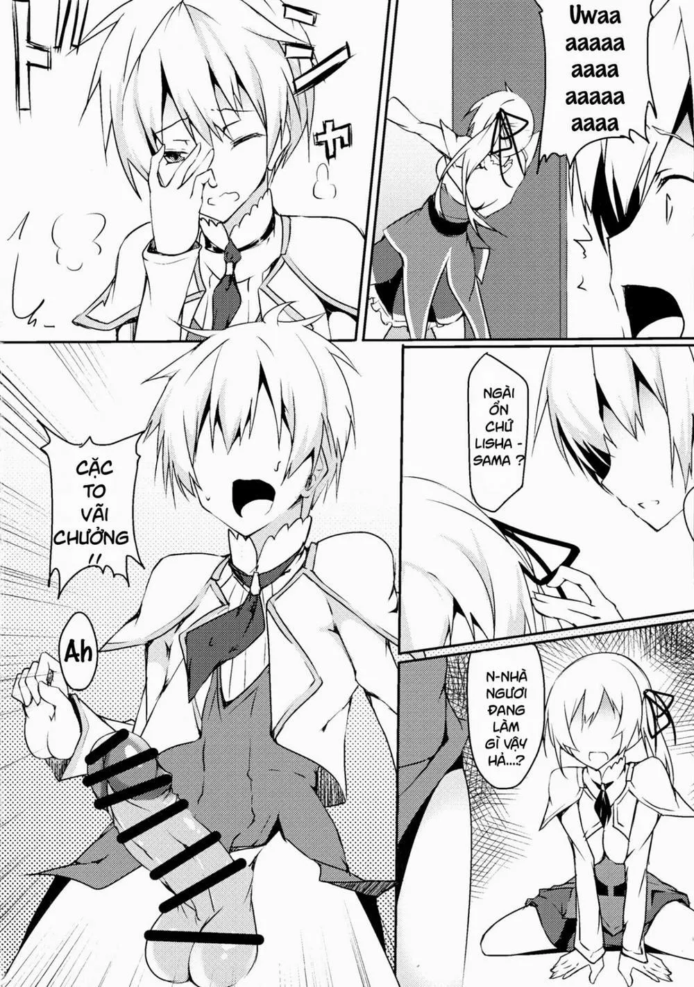 HentaiVN.net - Ảnh 4 - Futanarisha to Kozukurisha (Saijaku Muhai no Bahamut) - Chap 1
