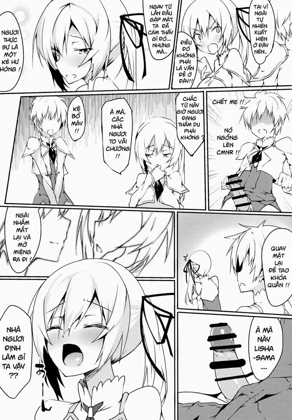 HentaiVN.net - Ảnh 5 - Futanarisha to Kozukurisha (Saijaku Muhai no Bahamut) - Chap 1