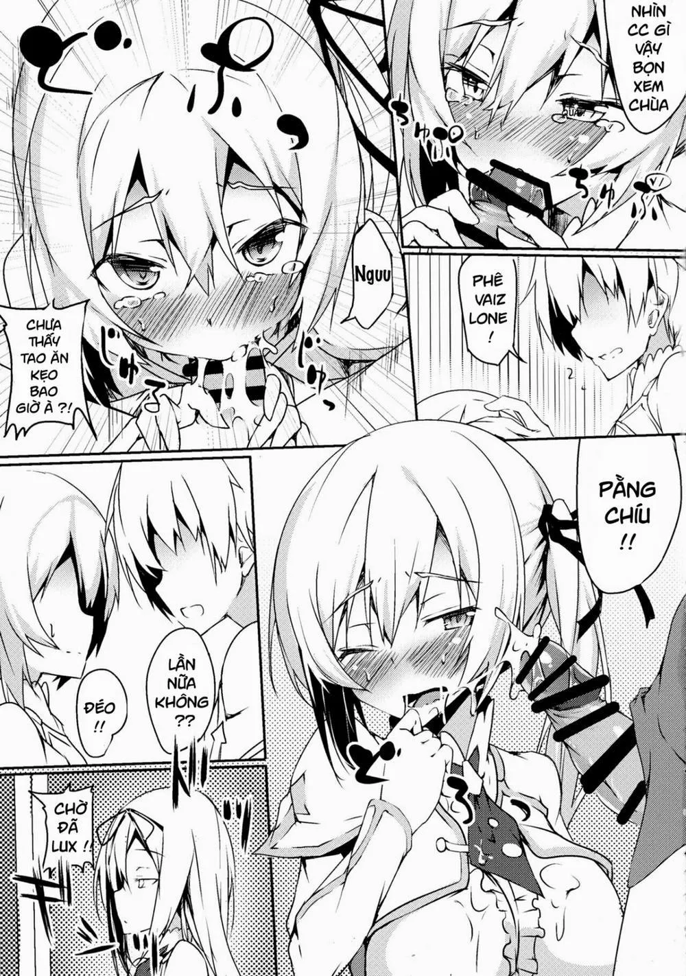 HentaiVN.net - Ảnh 7 - Futanarisha to Kozukurisha (Saijaku Muhai no Bahamut) - Chap 1