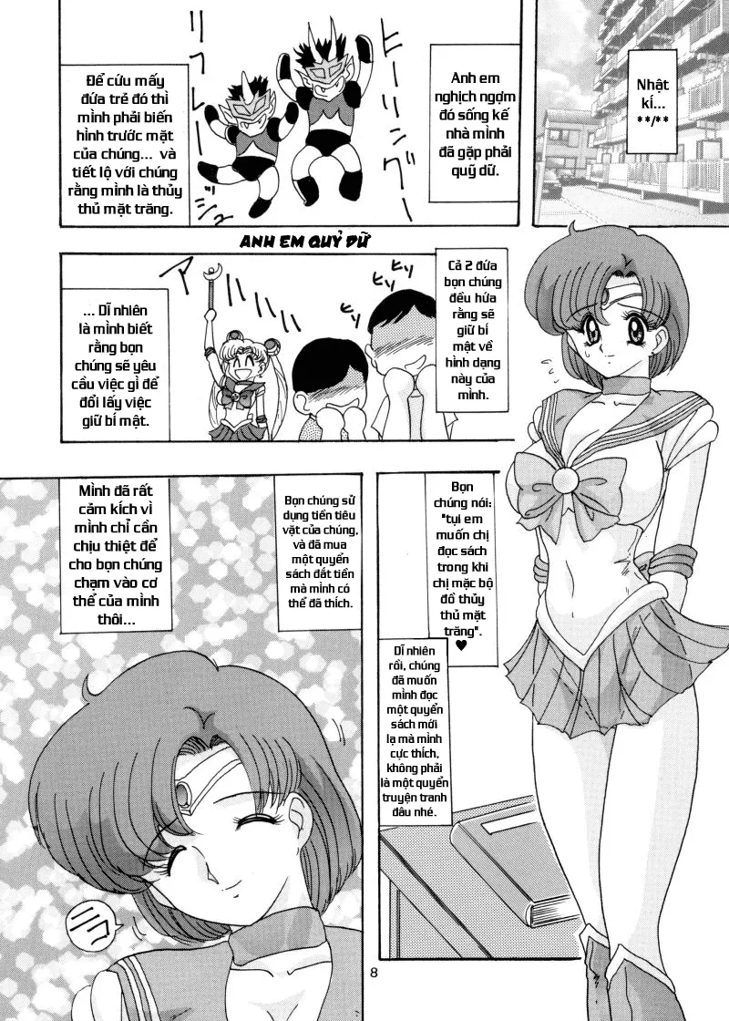 HentaiVN.net - Ảnh 10 - Nhật kí của Mizuno Ami (Sailor Moon) [Mizuno Ami Nikki (Sailor Moon);水野亜美日記 (美少女戦士セーラームーン)] - Chap 1