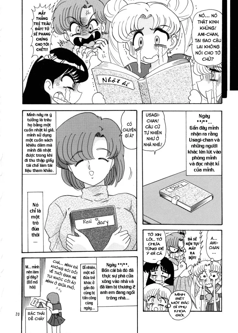 HentaiVN.net - Ảnh 22 - Nhật kí của Mizuno Ami (Sailor Moon) [Mizuno Ami Nikki (Sailor Moon);水野亜美日記 (美少女戦士セーラームーン)] - Chap 1