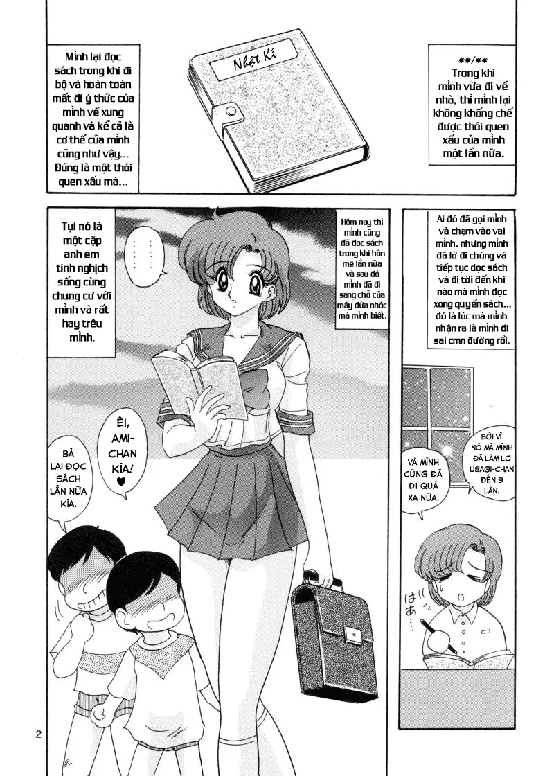 HentaiVN.net - Ảnh 4 - Nhật kí của Mizuno Ami (Sailor Moon) [Mizuno Ami Nikki (Sailor Moon);水野亜美日記 (美少女戦士セーラームーン)] - Chap 1