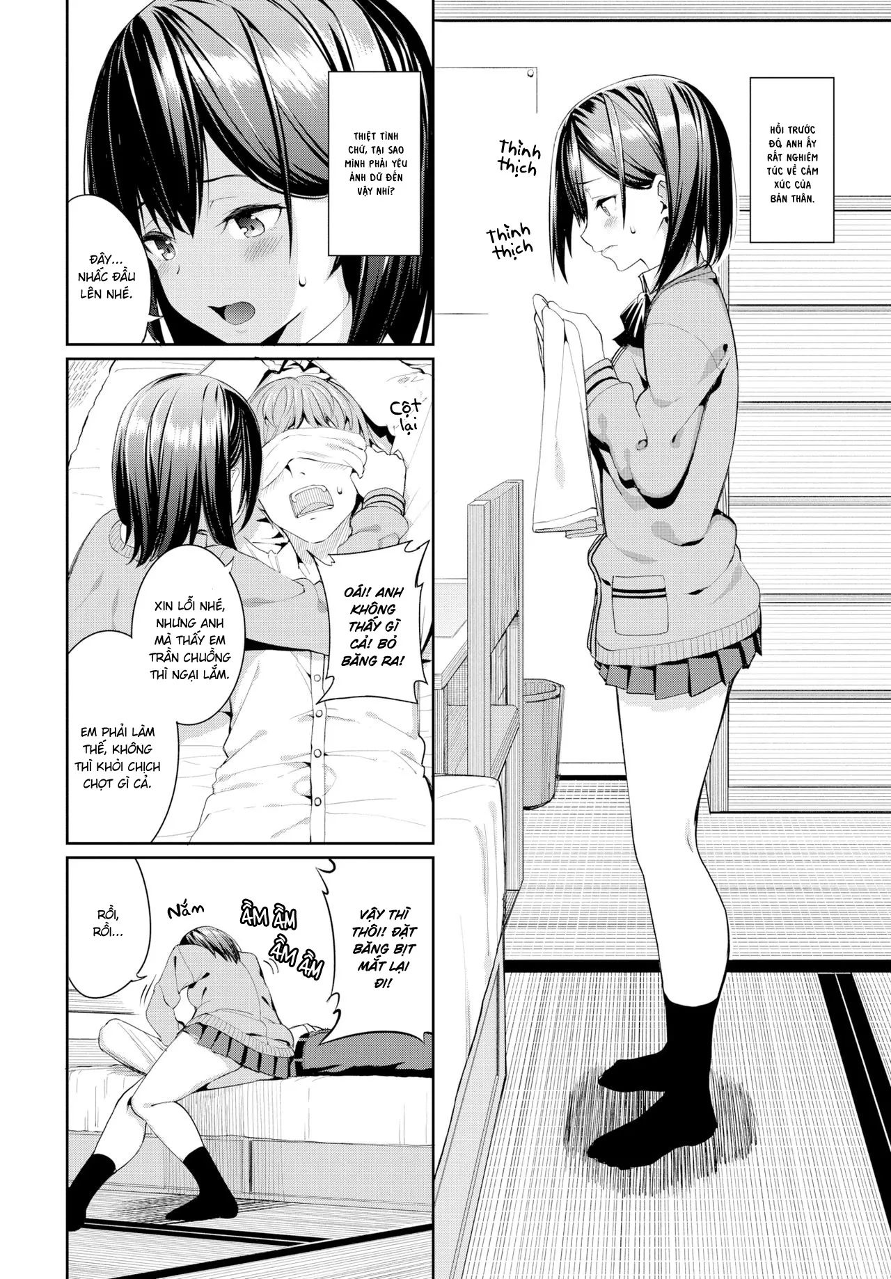 HentaiVN.net - Ảnh 4 - Cầu Được, Ước Thấy. [Suki na Anoko to Dogezax] - Chap 1