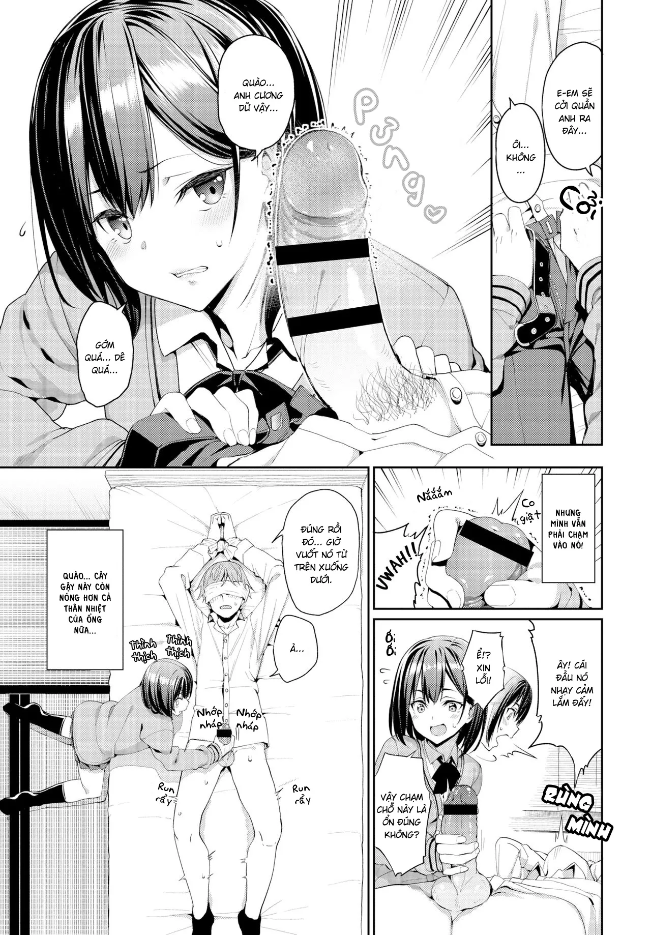 HentaiVN.net - Ảnh 5 - Cầu Được, Ước Thấy. [Suki na Anoko to Dogezax] - Chap 1