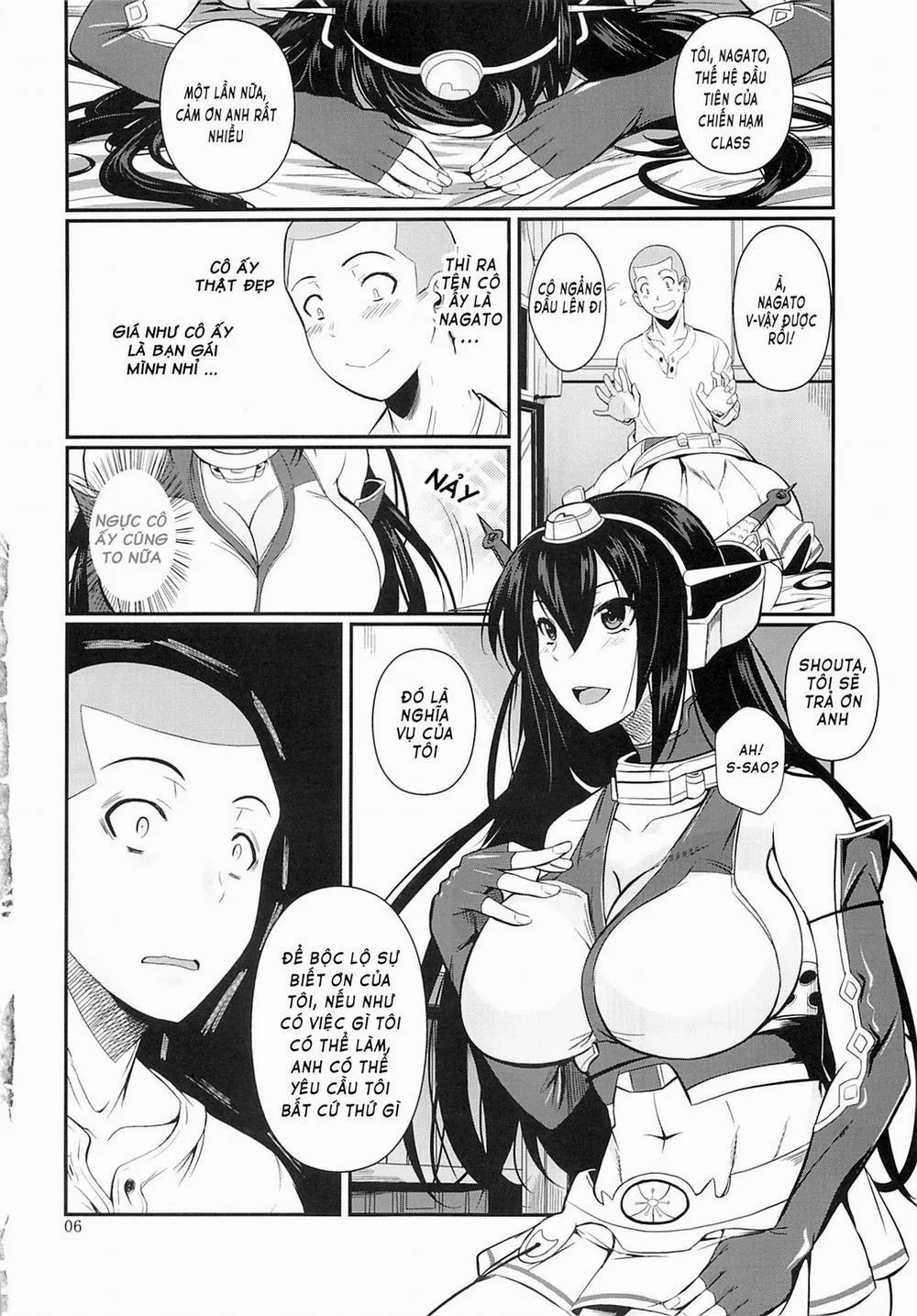 HentaiVN.net - Ảnh 5 - Nagato drop (Kancolle) - Chap 1
