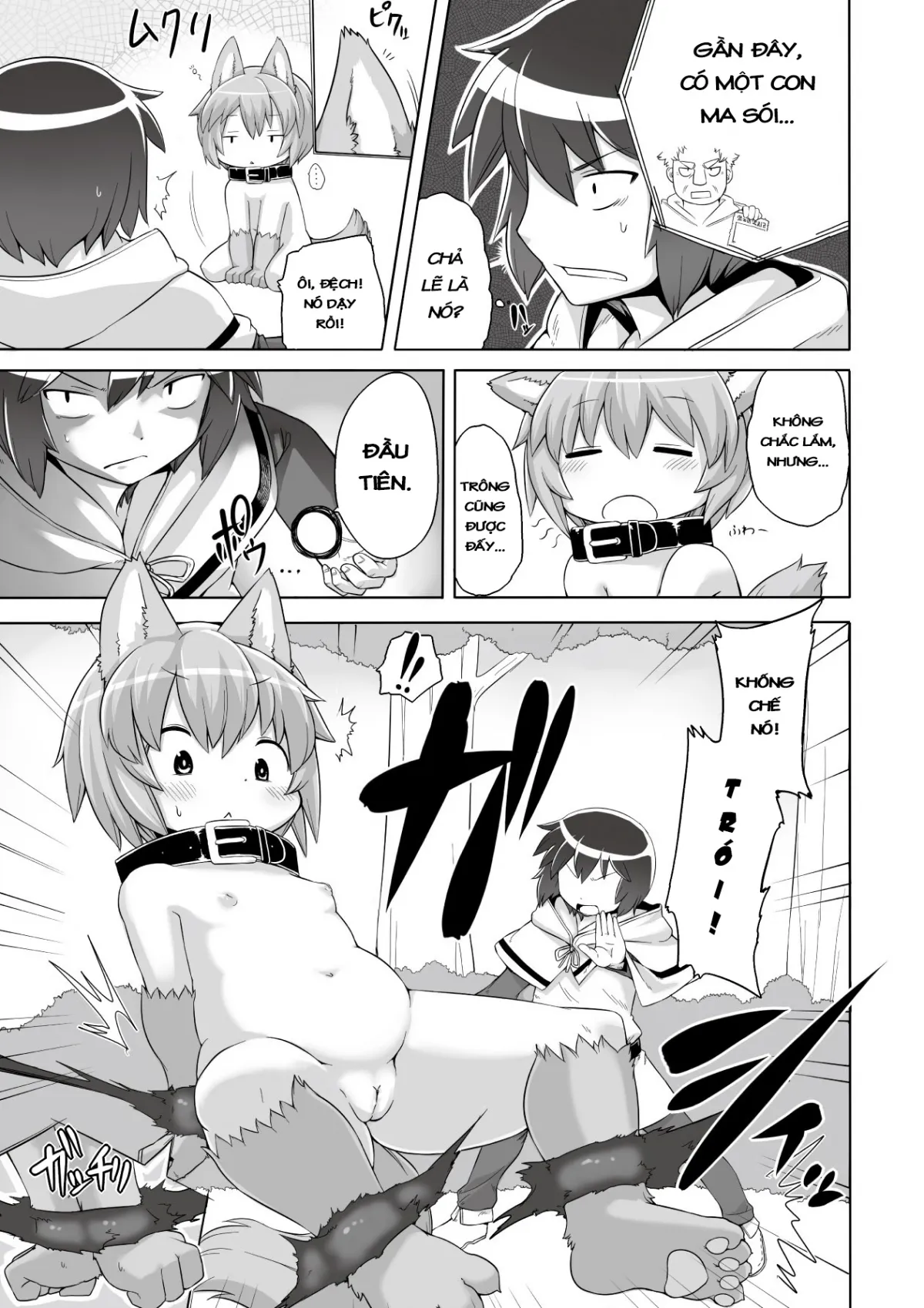 HentaiVN.net - Ảnh 5 - The Forest Wolf [Mori no Ookamisan] - Chap 1