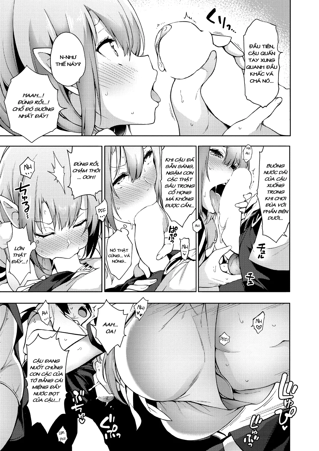 HentaiVN.net - Ảnh 13 - Yousei Harem Daibakuhatsu [Fairy Harem] - Chap 1
