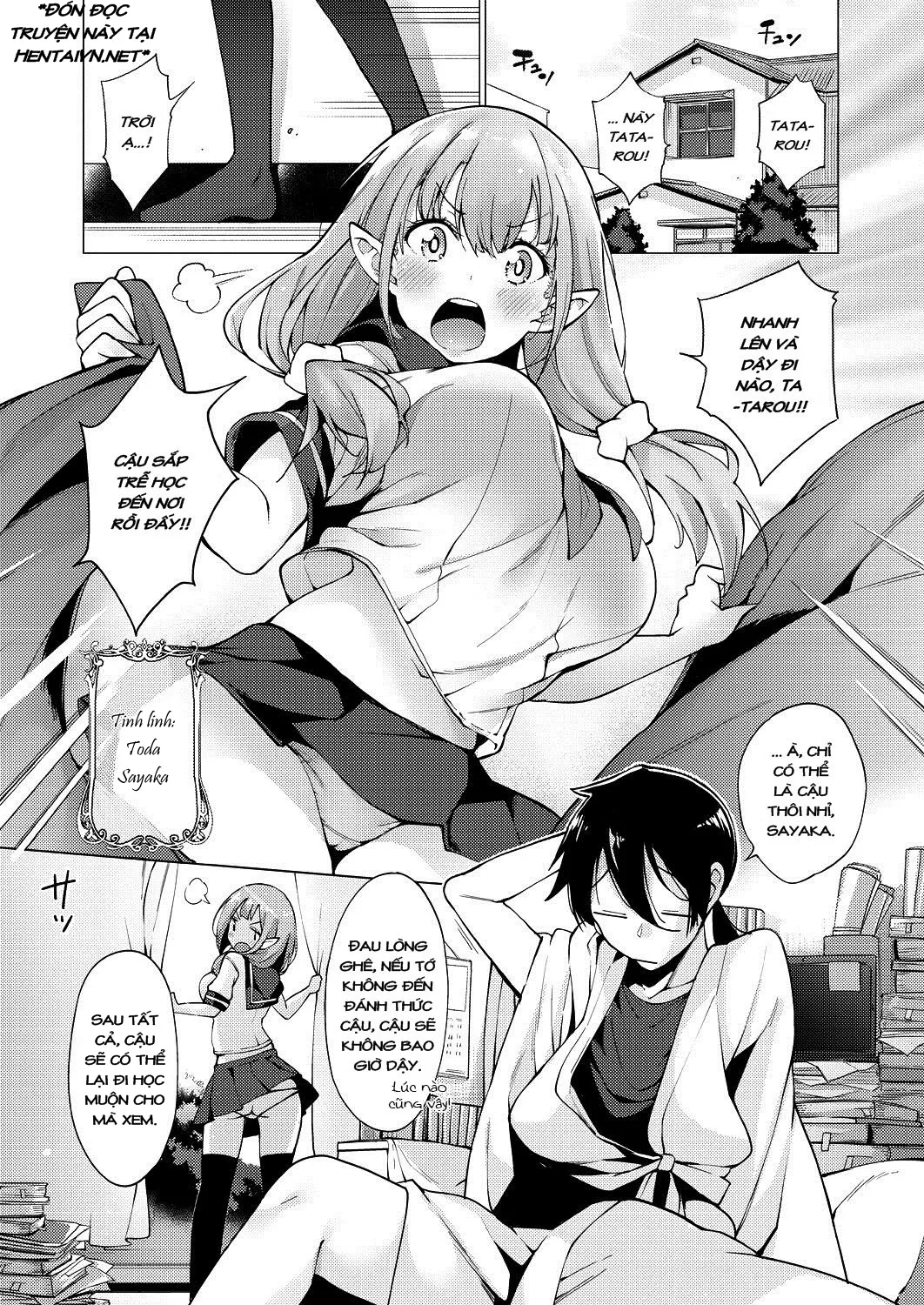 HentaiVN.net - Ảnh 3 - Yousei Harem Daibakuhatsu [Fairy Harem] - Chap 1