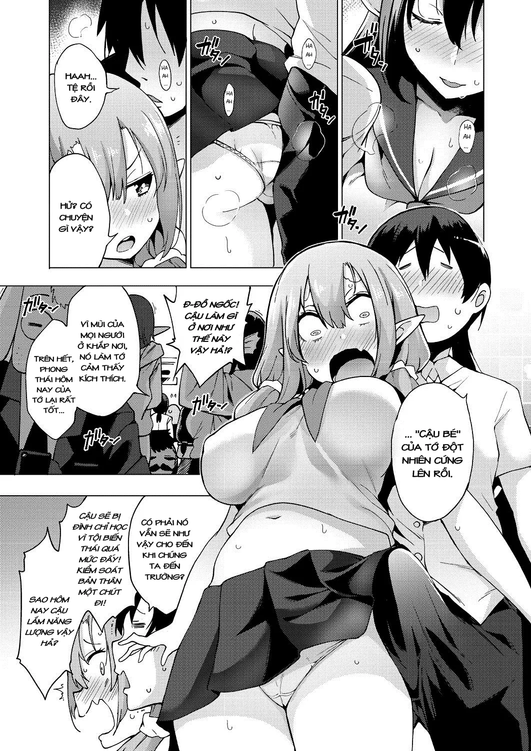 HentaiVN.net - Ảnh 9 - Yousei Harem Daibakuhatsu [Fairy Harem] - Chap 1