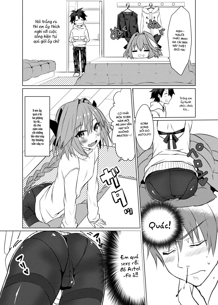 HentaiVN.net - Ảnh 6 - Astolfo-kun to Nenmatsu ni Ichaicha Sugosu Hon - Chap 1