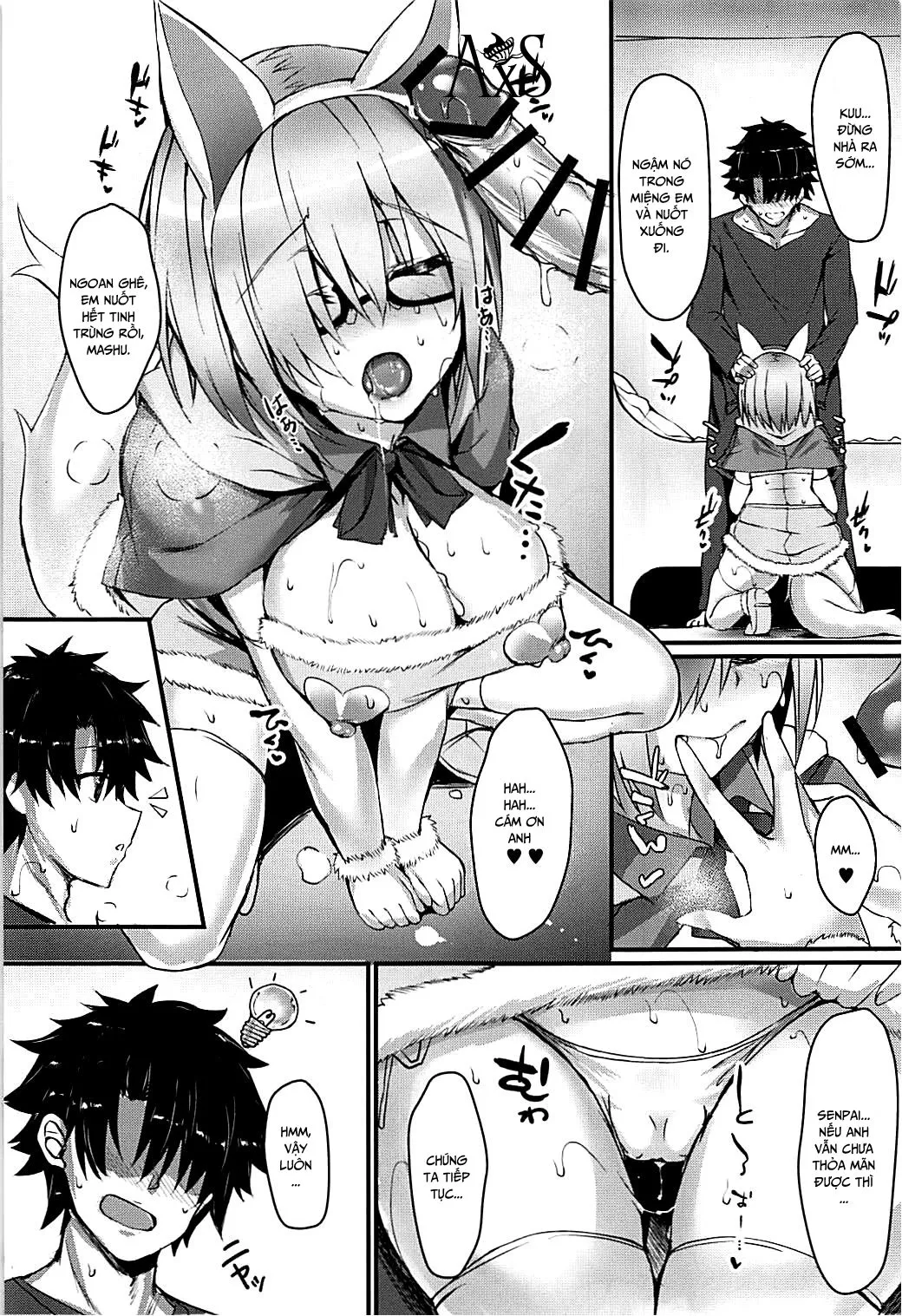 HentaiVN.net - Ảnh 9 - MDS -Mash to Dosukebe Suru Hon- (Fate Grand Order) - Chap 1
