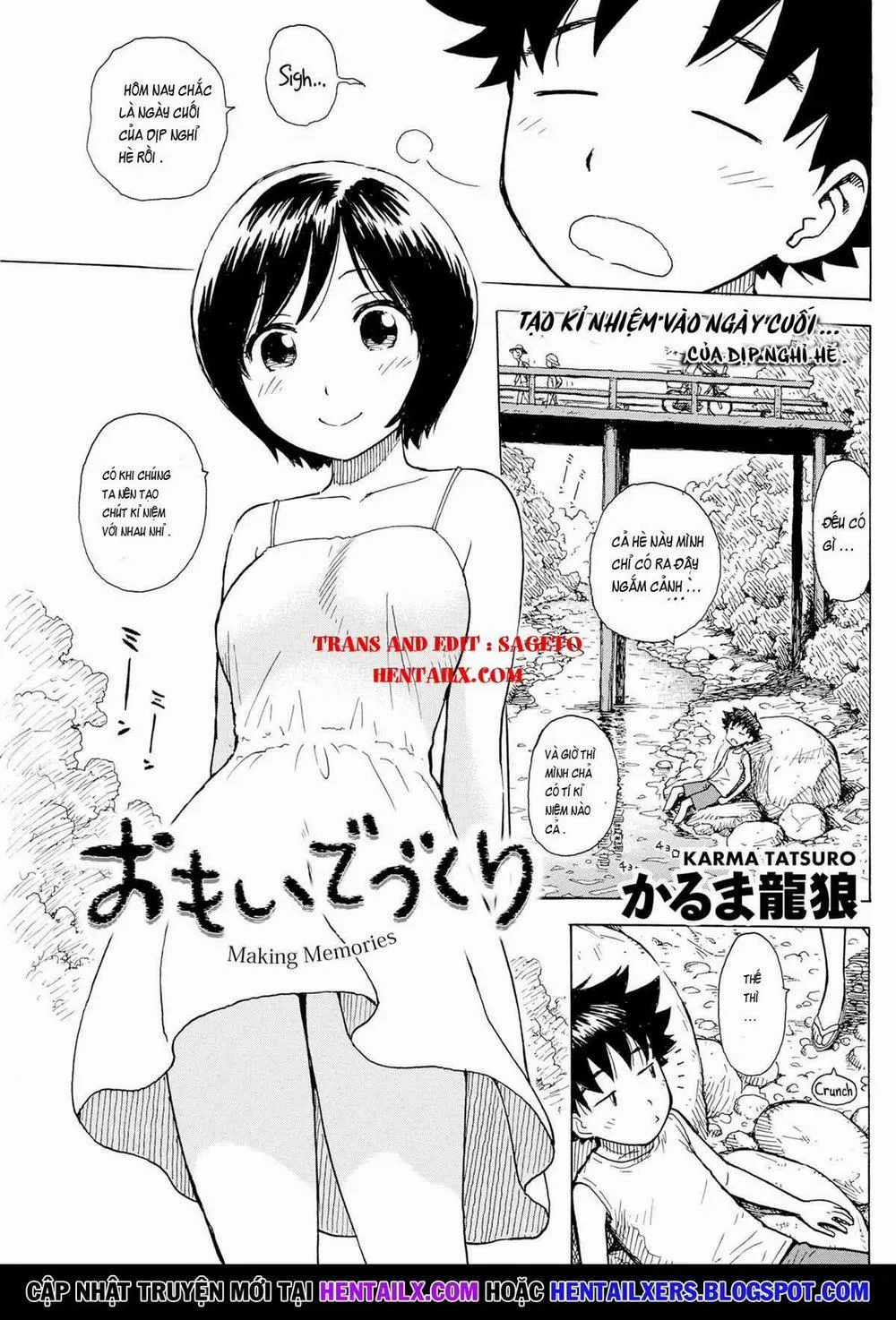 HentaiVN.net - Ảnh 1 - Making Memories - Kỉ Niệm Mùa Hè - Chap 1