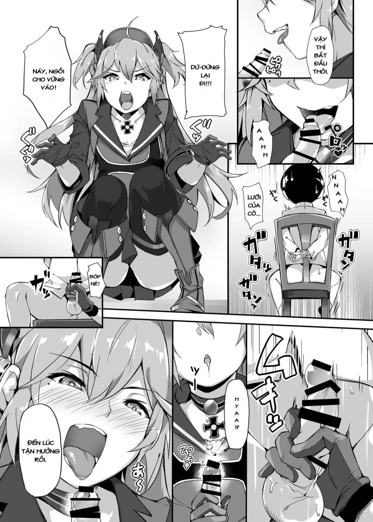 HentaiVN.net - Ảnh 10 - Hipper Shimai no Shota Sakusei Jinmon (Azur Lane) - Chap 1