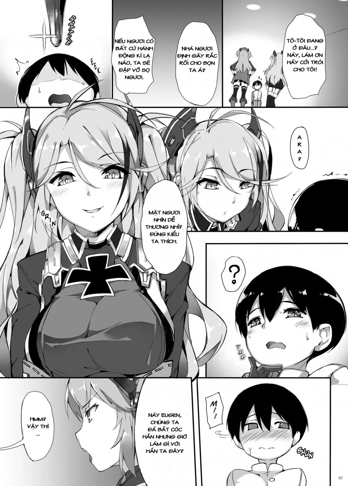 HentaiVN.net - Ảnh 6 - Hipper Shimai no Shota Sakusei Jinmon (Azur Lane) - Chap 1
