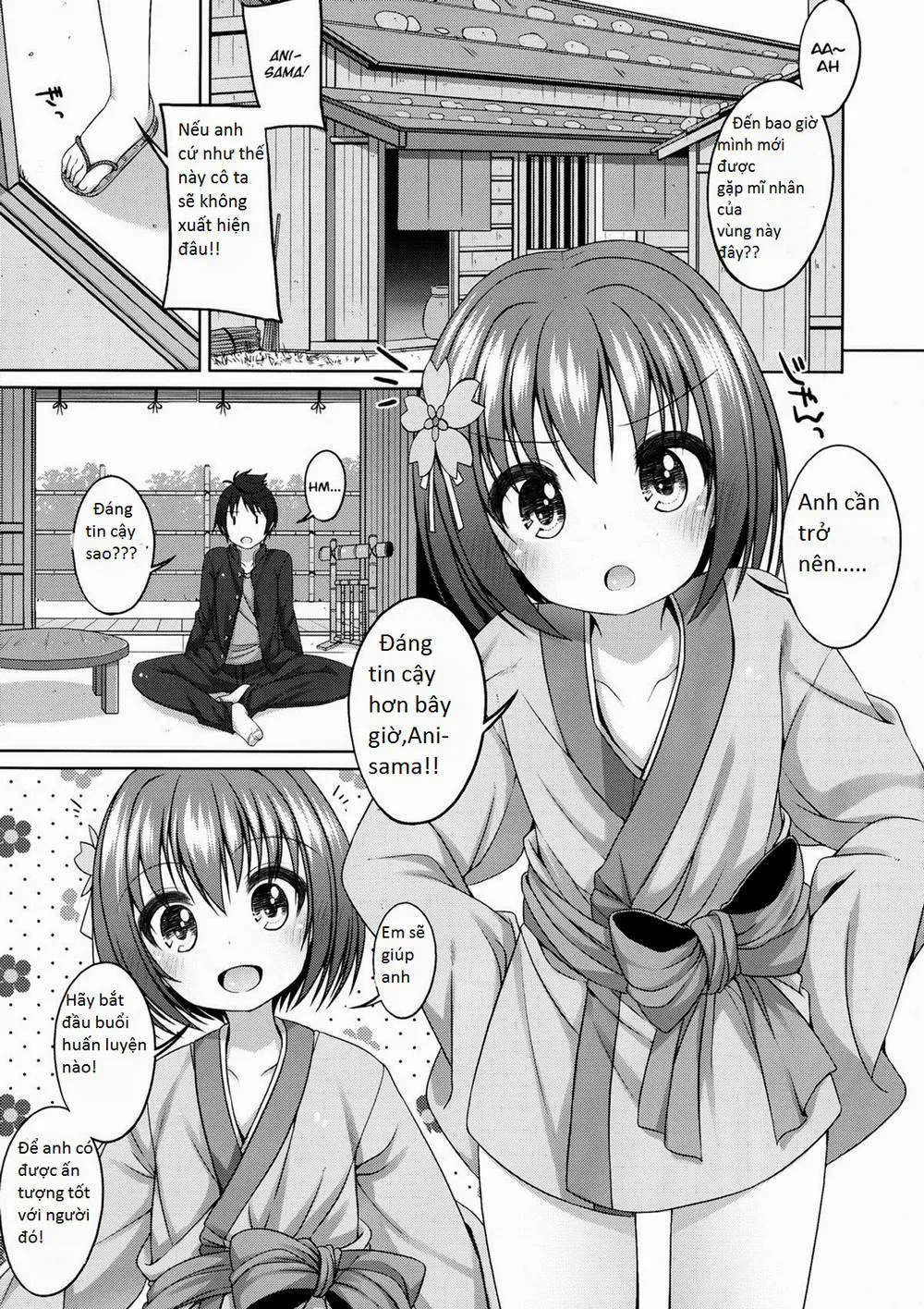 HentaiVN.net - Ảnh 4 - Nene-chan to Hanbei-chan (Oda Nobuna no Yabou) - Chap 1