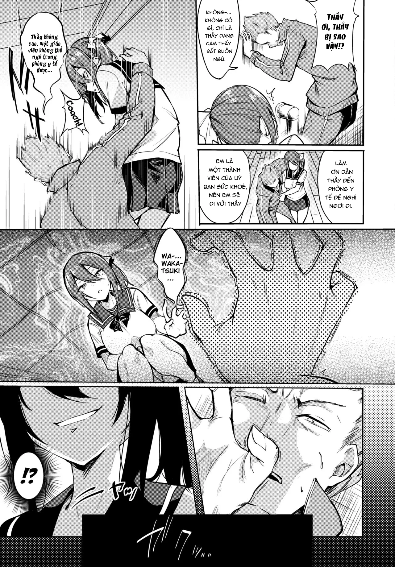 HentaiVN.net - Ảnh 3 - Sensei có thể hơn thế được không ạ? [Sensei Okashite Mo Ii Desu ka?] - Chap 1