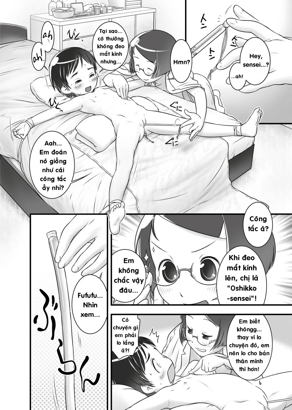HentaiVN.net - Ảnh 9 - Oshikko Sensei ~Chap 4 - Chap 1