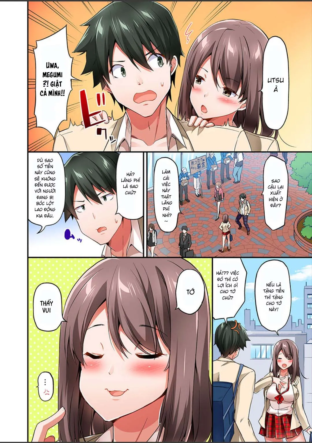 HentaiVN.net - Ảnh 10 - Câu chuyện dùng 1000man để chạm vào ngực! [私、16時間イカされました…〜1分1万円のおっぱい募金に1000万円払った話] - Chap 1
