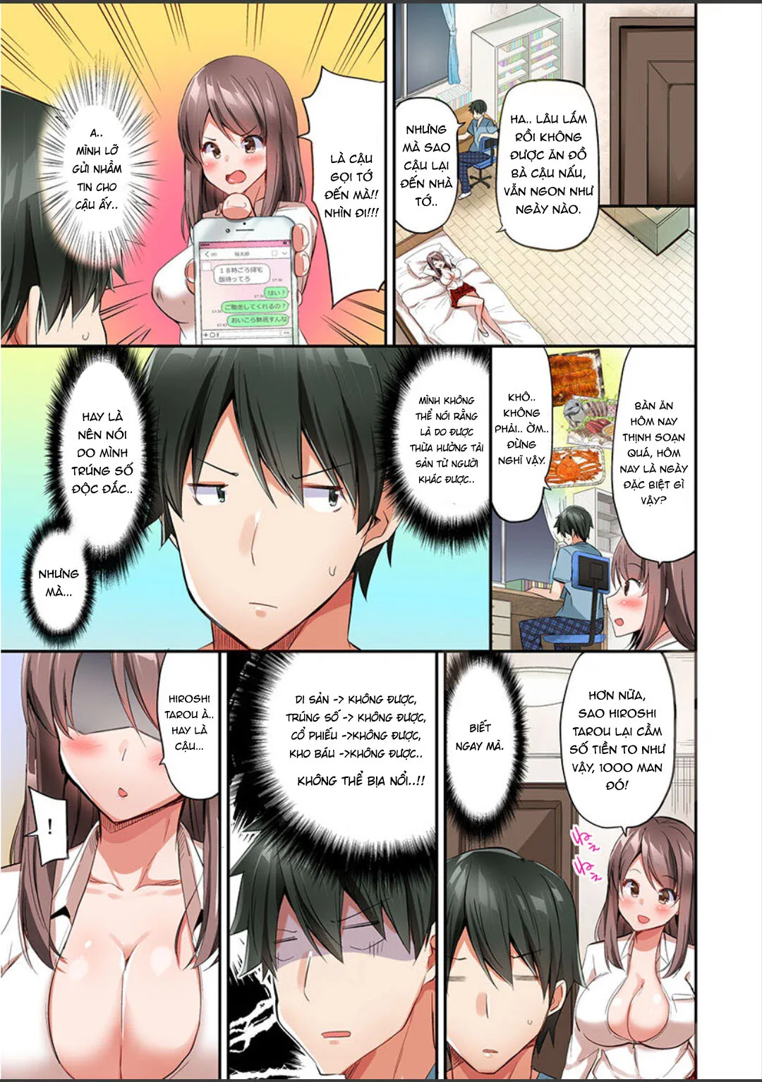 HentaiVN.net - Ảnh 14 - Câu chuyện dùng 1000man để chạm vào ngực! [私、16時間イカされました…〜1分1万円のおっぱい募金に1000万円払った話] - Chap 4